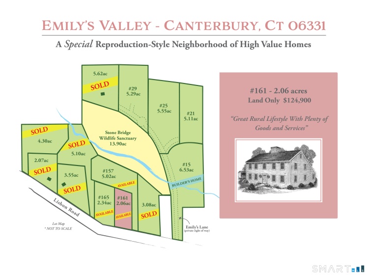 161 Lisbon, Canterbury, 06331, 0 , 0 ,0,Lots And Land For Sale,For Sale,Lisbon,0,24164995